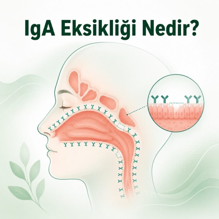 IgA eksikliği, sinüzit ve bağışıklık sistemi ilişkisi