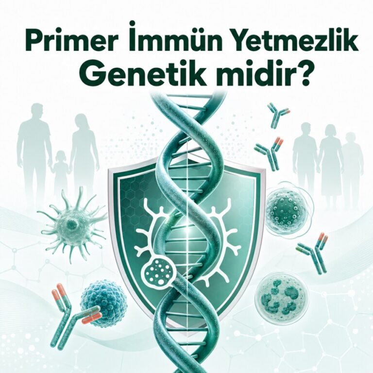 Primer immün yetmezlik genetik midir, DNA ve bağışıklık sistemi görseli