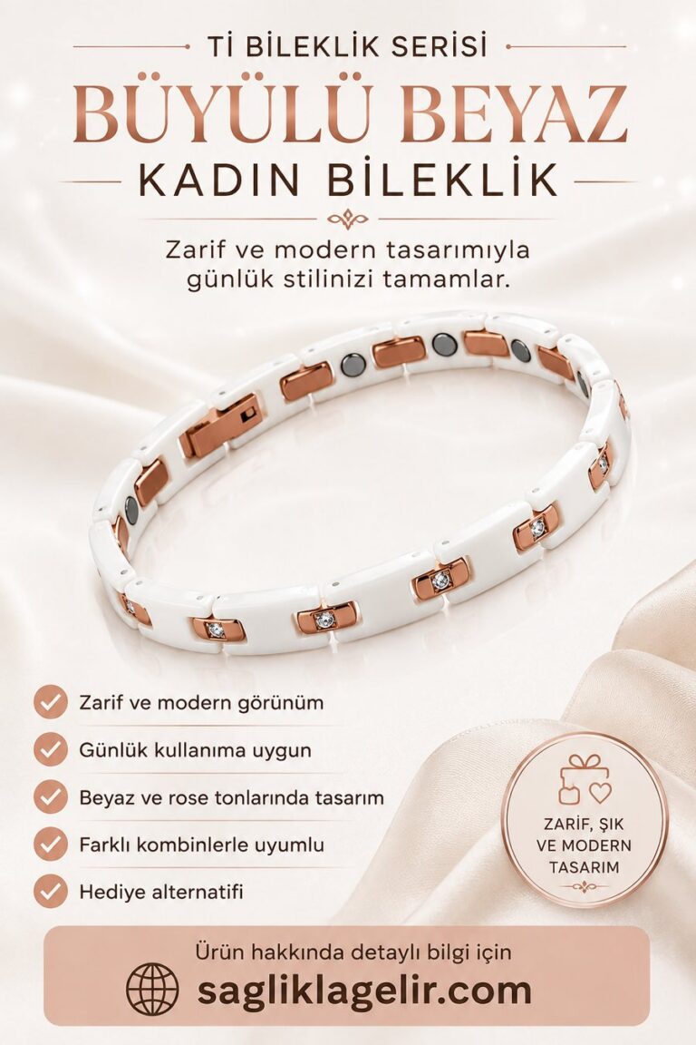 Ti Bileklik Büyülü Beyaz kadın modelini keşfedin. Tasarımı, kullanım özellikleri, kombin önerileri ve ürün hakkında merak edilen bilgileri inceleyin.